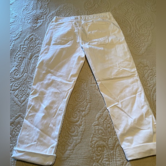 APT 9 Boyfriend White Jeans - Picture 2 of 9